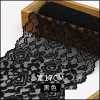 Wholesale Fabric Clothing Apparel Wide Cm Colored Lace Dress Skirt Trim Decoration Black Screen Handmade Diy Aessories Drop Delivery Jcdb5