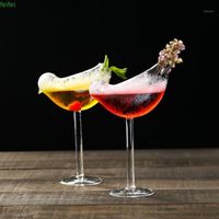 Wholesale Wine Glasses Water Bottle Coffee Online Red Shop Creative Bird Glass Cup Bar Smoked Molecule Cocktail Personality High Foot