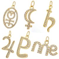 Wholesale Charms Letter Alphabet Dates Numbers Diy Cute Earrings Designer Gold Pendant Necklace Butterfly Resin Phone
