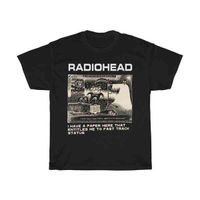 Wholesale Radiohead T Shirt Men Fashion Summer Cotton T shirts Kids Hip Hop Tops Arctic Monkeys Tees Women Tops Rock Boy Camisetas Hombre