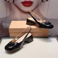 Wholesale High quality patent leather women s sandals closed toe bow skirt dress sandals party wedding sweet style low heel Genuine Leather sandals