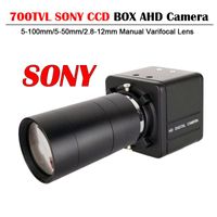 Wholesale Cameras TVL CCD SONY EFFIO E SONY Sensor Security Camera With Manual Zoom Varifocal Lens Box OSD Menu