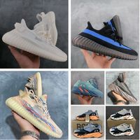 Wholesale PK Quality Men Women V2 CabBage Static Reflective Running Shoes Black Blue Cream White Beluga Cinder MX Oat Bred Zebra Israfil Oreo Bred Trainers Sneakers With Box