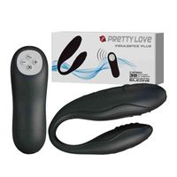 Wholesale Nxy New Black Pretty Love Indulgence speed Plus Mode Vibrator We Design Vibe Vibrators for Women Adult Sex Toys for Couples