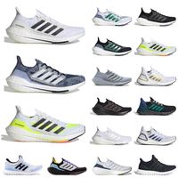 Wholesale Top Fashion Ultraboost Running Shoes Mens Women White Black Solar Yellow Peking Currency Red Stripes National Lab Outdoor Sneakers