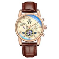 Wholesale European and American Fashion High End Factory Direct Sales Mg Orkina Mg Six Pin Multi Function Automatic Mechanical Watch Mens Calendar Be
