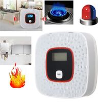 Wholesale Alarm Systems Home Security High Sensitive Voice Warning LCD CO Carbon Monoxide Tester Poisoning Sensor Detector MCO805D