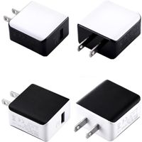 Wholesale Quick Charging Eu US AC Home Wall Charger V A QC3 Power Adapters For iphone X Samsung Huawei Android phone pc