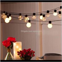 Wholesale Decorations M Led Globe Outdoor Christmas Clear Bulb Wedding Party Decoration String Fairy Light For Home Garden Patio Swy Keavq Iux82