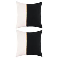 Wholesale Cushion Decorative Pillow Solid Stitching Decorative Sofa Home Party Soft Car Office Clean Flat Cushion Cover Bedroom Comfortable With