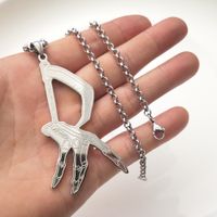 Wholesale ICP Hatchet Silver Stainless Steel Skeleton hand claw Necklace Pendant Charms Accessory Punk Horror Bone Suitable For Halloween Party MM INCH