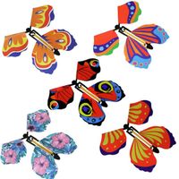 Wholesale Magic Fairy Flying Butterfly Wind up Butterfly Flying Out from Books Dreamy Suprising Gifts for Children Birthday