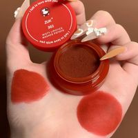 Wholesale ZUK Colors Matte Lipstick Mud Velvet Waterproof Longlasting Canned gift box Lip Cosmetics Sexy Red Lips