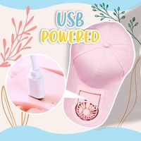Wholesale Electric Fans Summer Usb Charging Cooling Fan Baseball Cap Golf Hat Switch Outdoor Sport Camping Hiking Snapback Peaked Sun Visor