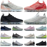 Wholesale 2021 men women running shoes Black Metallic Silver Salmon Hues Full Pink Grey Neon volt Chilly Blue Oatmeal Oreo mens trainers outdoor sneakers hiking