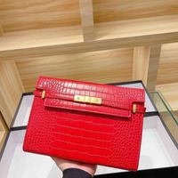 Wholesale Aima Designers Bags Same One Shoulder Menger French Stick Leather Women s Small Square Factory Outlet Versatile Luxury Luxurys Handxwl Kl