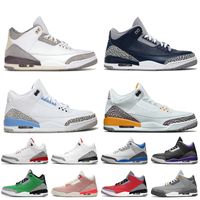 Wholesale Racer Blue Basketball Shoes Jumpman s Black Cement Michigan A Ma Maniere Fire Red Rust Pink Cool Grey Court Purple Laser Orange UNC Men trainers Sports Sneakers