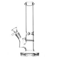 Wholesale Hookah glass bong honeycomb disk percolator dia mm straight water pipes dab rig