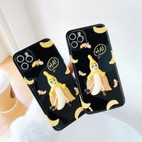 Wholesale Stereoscopic fun Bananas phone cases with lens full package for iPhone pro promax X XS Max Plus