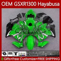 Wholesale Injection For SUZUKI GSX R1300 Hayabusa GSXR CC Body No GSXR CC Green black GSXR1300 Fairing