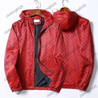 Wholesale 2021 New Fashion hoodie Brand Jackets Mens Winter Autumn Slim Fit Mens Designer Clothes Medusa hoodie Red Men Casual Jacket Slim Plus Size M XL