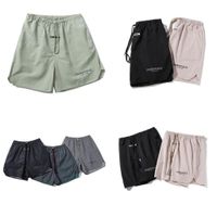 Wholesale Season nylon shorts fog double line reflective Capris men s and women s beach pants