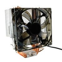 Wholesale Cooler Cm Fan Copper Heatpipes Pin Radiator Single Cooling With LED For LGA Laptop Pads