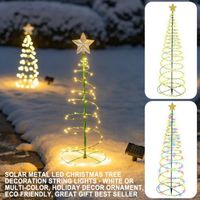 Wholesale Solar Lamps LED Christmas Tree Decoration String Lights Light Holiday Decor Ornament Years S