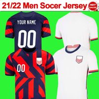 Wholesale PULISIC America soccer Jersey State nation team Men Home White away soccer shirt short sleeve Away Red Blue Football Uniforms