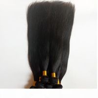 Wholesale Unprocessed Brazilian virgin Human staright Hair Weave Factory Direct Sale Malaysian Indian remy hair extensions in stock DHgate