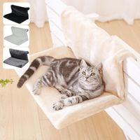 Wholesale Cat Bed Removable Window Radiator Lounge Hammock For Cats Kitty Hanging Cosy Carrier Metal Iron Frame Pet Seat Hammocks Beds Furniture