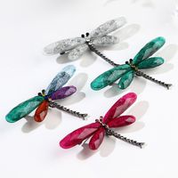 Wholesale Colorful Dragonfly Brooches For Women Vintage Animal Brooch Pin Men Jewelry Best Xmas Wedding Gift