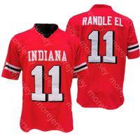 Wholesale 2021 NCAA Indiana Hoosiers Football College Jersey Randle EL Size S XL Red All Stitched
