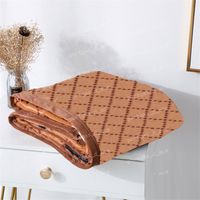 Wholesale INS Letter Rat Throws Winter Autumn Travel Car Pile Blankets Office Home Hotel Air Conditioned Blanket Multifunction cm INS Throw Bed Sofa Sheet Cover