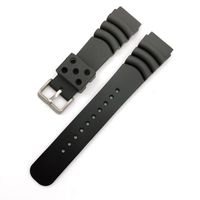 Wholesale Watch Bands Shadowshark mm mm mm Silicone Resin Watchband Water Ghost Diving Canned Abalone Buckle Models For