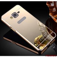 Wholesale G530S6 edge Luxury Gold Plating Armor Aluminum Frame Mirror Acrylic Case for Samsung Galaxy s7 s7 edgeBack Cover