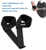 Wholesale 2PCS Pair Weight Lifting Hand Wrist Bar Support Strap Brace Support Gym Straps Weight Lifting wrap Body Building Grip Glove