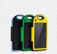 Wholesale Power Bank Universal mAh Solar Charger Waterproof Solar Panel Battery Chargers for Smart Phone PAD Tablets Camera Mobile Power Banks