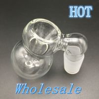 Wholesale Smoking glass pipe vaporzier bong ash catcher Hookahs bowl holder mm mm sneak a toke