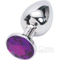 Wholesale Anal Toys Unisex Butt Toys Plug Anal Silver Insert Stainless Steel Metal Plated Sexy Stopper Anal sex toys