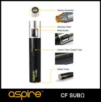 Wholesale Original Newest Aspire Battery E Cig SUB ohm Ego Battery mah Aspire Carbon Fibre Battery Nonadjustable Voltage