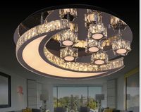 Discount Ceiling Lights Crystal Fashion Modern Led Crystal