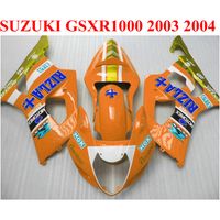 Wholesale High quality bodywork set for SUZUKI GSXR1000 K3 k4 fairing kit GSX R1000 blue orange Corona motorcycle fairings B1P9