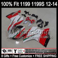 Wholesale 8Gifts Injection Mold Fairing For DUCATI panigale red white S Y4 red green white S Bodywork Kit