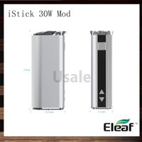 Wholesale Eleaf iStick W with OLED Screen Mod Battery Ismoka iStick W mah Ecigarette Battery VV VW Mod Original Hours Shipping
