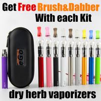 Wholesale EGO Glass Globe Dab vape kit wee vaporizer dry herb Wax electronic cigarette EGO T oil pen starter kits