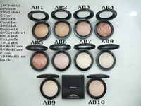 Wholesale Mineralize Face Powder Foundation Brighten Long lasting Colors English Name Professional Maquillage Makeup Pressed Powders