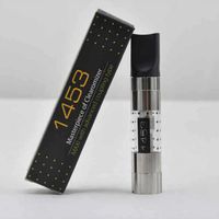 Wholesale Korea clearomizer with black Masterpiece Flat shap drip tip upgraded from maxi ultimate Atomizers justfog vaporizer