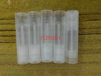 Wholesale 1000pcs g Empty Clear LIP BALM Tubes Containers Transparent Lipstick fashion Cool Lip Tubes Refillable Bottles