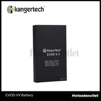 Wholesale Authentic Kanger Evod VV Battery Evod Variable Voltage Battery Kangertech evod VV Twist Battery of mah New Arrivals